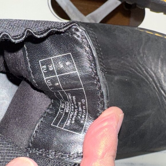 Dr. Martens Rometty Wyoming Leather Platform Chelsea Boots - Picture 4 of 4